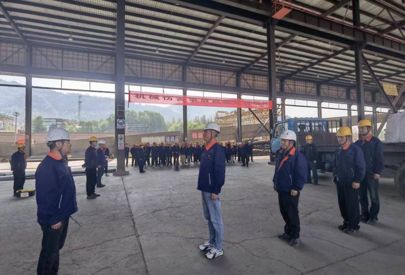 青海物產(chǎn)物資配送有限責任公司 開展2023年機械傷害事故應(yīng)急演練