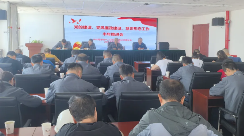 工投公司黨委召開黨的建設(shè)、黨風(fēng)廉政建設(shè)、意識(shí)形態(tài)工作半年推進(jìn)會(huì)