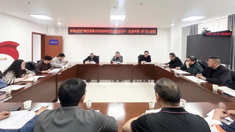 集團(tuán)召開2025年2月份安全生產(chǎn)、生態(tài)環(huán)保（擴(kuò)大）會(huì)議