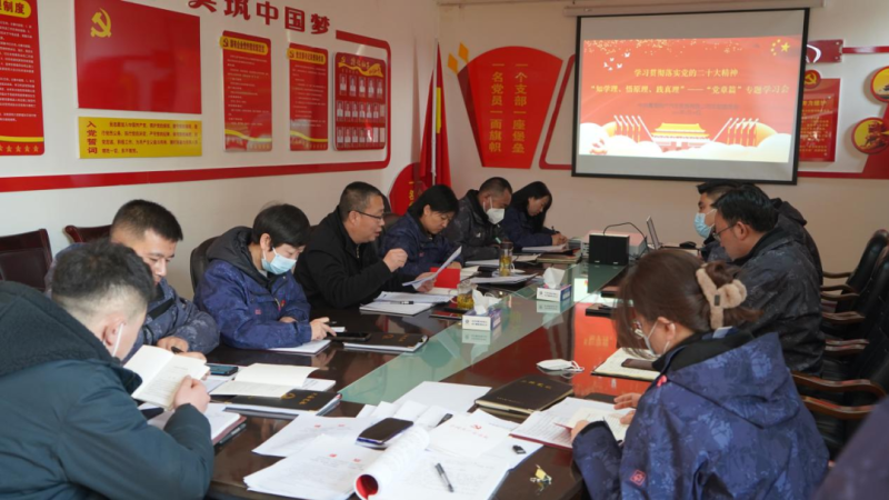 物產(chǎn)汽貿(mào)黨支部召開(kāi)&ldquo;知學(xué)理、悟原理、踐真理&rdquo; &mdash;&mdash;黨章篇&rdquo;專題學(xué)習(xí)會(huì)
