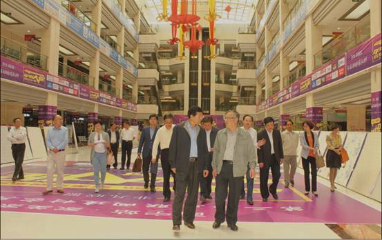 副省長王黎明一行視察朝陽物流園區(qū)，臨空經(jīng)濟開發(fā)區(qū)工作