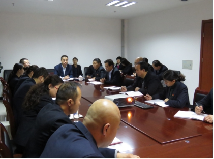 集團(tuán)黨委成員、紀(jì)委書記李志明來我司宣講黨的十九大精神